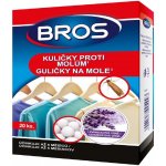 Bros kuličky proti šatním molům s vůní levandule 20 ks 2478 – Zboží Dáma