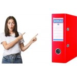 Donau Master pákový pořadač A5 7,5 cm červený – Sleviste.cz