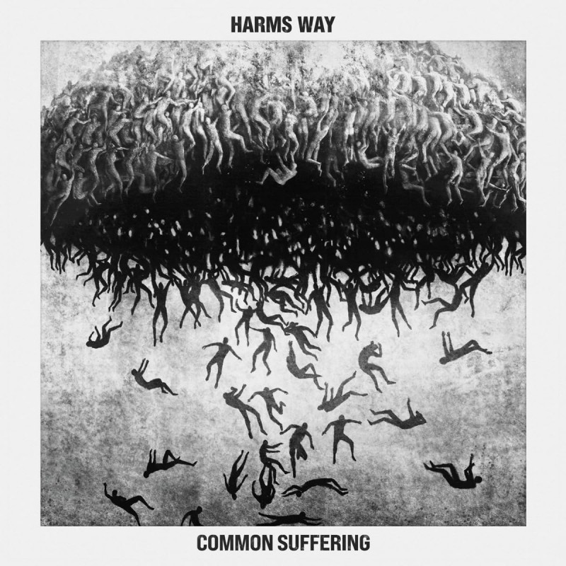 Harm\'s Way - Common Suffering White Black Marbled LP