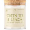 Svíčka Goodie Green tea & lemon 160 g