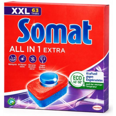 Somat Gold All in1 Extra Tablety do myčky 63 ks – Sleviste.cz