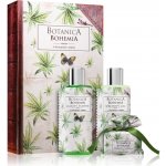 Bohemia Gifts Botanica Konopný olej sprchový gel 200 + šampon na vlasy 200 ml + toaletní mýdlo 100 g kniha dárková sada – Sleviste.cz