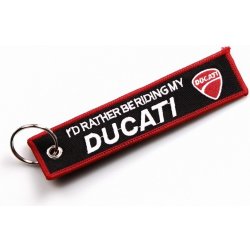 Přívěsek na klíče Textilní Ducati