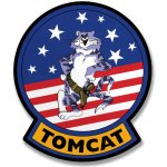HYBRIS PRODUCTION AB samolepka Top Gun Tomcat 9 cm – Zboží Živě