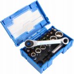 SATRA S-BS24S, bity a nástrčné hlavice s ráčnou VARIO PLUS 1/4" | univerzální sada s 72-zubou ráčnou a magnetickým držákem – Hledejceny.cz