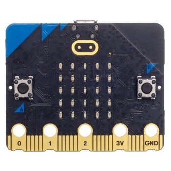 ElecFreaks BBC micro:bit V2.21 - mikropočítač pro výuku programování Modrá