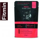 Fitmin For Life Cat Beef 85 g – Sleviste.cz