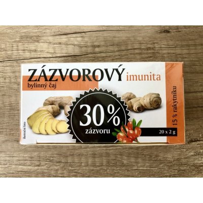 Frape Zázvorový bylinný čaj 30% 40 g – Zbozi.Blesk.cz