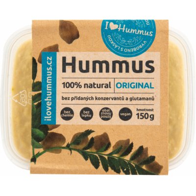 I Love Hummus Hummus original 150 g – Zboží Mobilmania