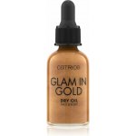 Catrice Glam In Gold Dry Oil třpytivý suchý olej na obličej a tělo 010 Stay Golden! 30 ml – Hledejceny.cz