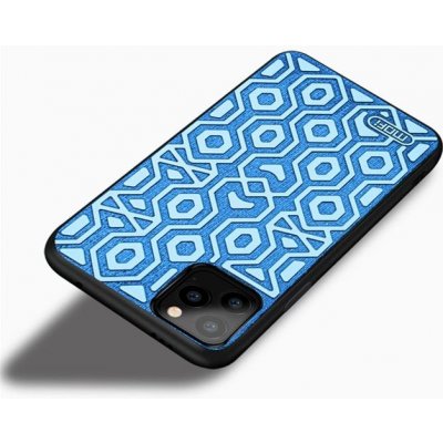Pouzdro MoFi Anti-slip Back Case Irregular iPhone 11 Pro Modré – Zboží Živě