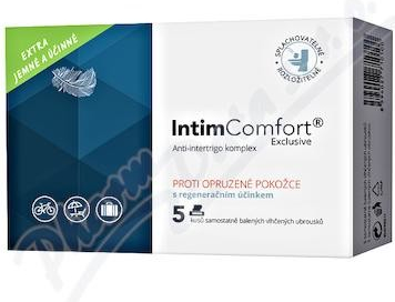 Intim Comfort anti-intertrigo balsám kapesníčky 5 ks od 90 Kč - Heureka.cz