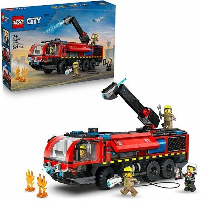 LEGO® City 60499 Letištní hasičské auto – Zboží Mobilmania
