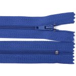 Spirálový zip šíře 3 mm délka 20 cm autolock 213 modrá safírová – Hledejceny.cz