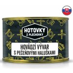 Hotovky z plechovky Hovězí vývar s játrovými knedlíčky 400 g – Zboží Dáma Hotovky z plechovky Hovězí vývar s játrovými knedlíčky 400 g – Zboží Dáma