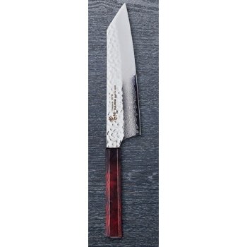 Sakai Takayuki Nanairo Kengata Gyuto japonský damaškový nůž VG10 rukojeť ABSoctagonal 19 cm