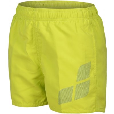 Arena BEACH SHORT LOGO JR Světle zelená Šedá – Sleviste.cz