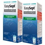 Bausch & Lomb Roztok EasySept 2 x 360 ml s pouzdry – Zboží Mobilmania