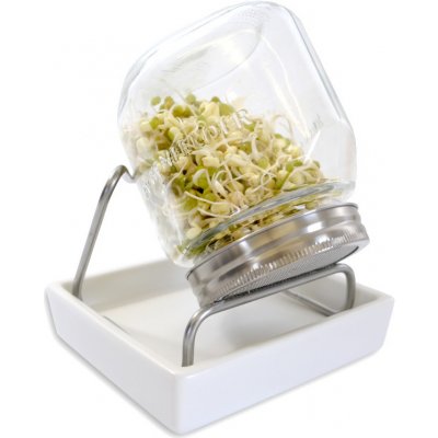 Eschenfelder Sada I 1000 ml sklenice na klíčení Bílá – Zboží Mobilmania