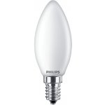 Philips LED žárovka filament svíčka matná 4.3-40W E14 827 B35 FR G ND 470Lm – Hledejceny.cz