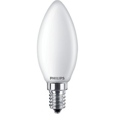 Philips LED žárovka filament svíčka matná 4.3-40W E14 827 B35 FR G ND 470Lm – Hledejceny.cz