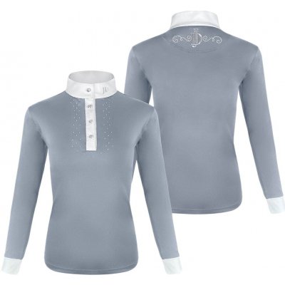 JD Attack Závodní triko Linda long šedá – Zboží Mobilmania