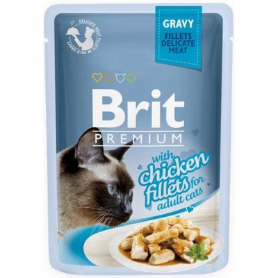 Brit Cat Adult Premium with Chicken Fillets in Gravy 24 x 85 g