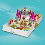 LEGO® Disney Princess™ 43193 Ariel Kráska Popelka a Tiana a jejich pohádková kniha dobrodružství – Zboží Živě