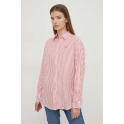 Pepe Jeans klasickým límcem PL304721 červená