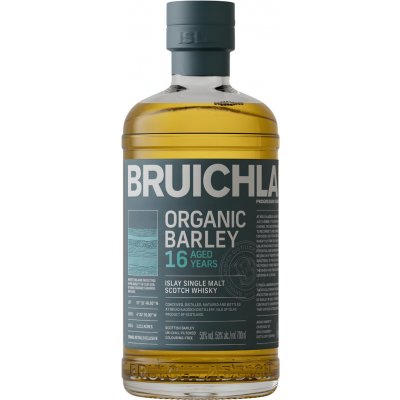 Bruichladdich Organic Barley 16y 50% 0,7 l (holá láhev) – Hledejceny.cz