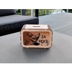Dřevěná pokladnička Za vejce D-decor – Zboží Dáma