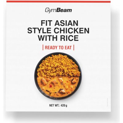 GymBeam FIT Kuřecí s rýží na asijský způsob Ready to eat 420 g – Zboží Dáma GymBeam FIT Kuřecí s rýží na asijský způsob Ready to eat 420 g – Zboží Dáma