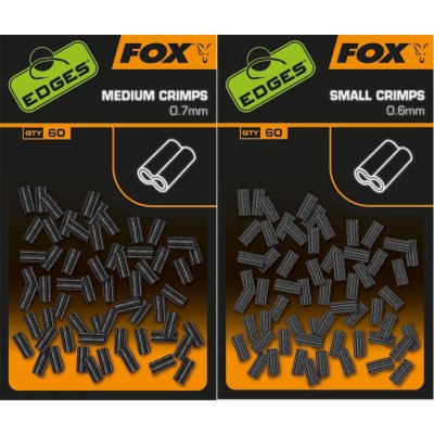 Fox Edges Medium Crimps 0,7 mm 60 ks – Zboží Mobilmania