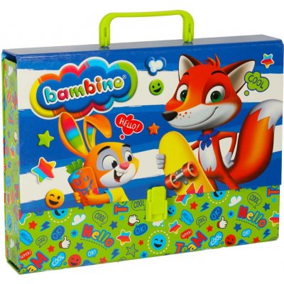 BAMBINO KX4223 Malý výtvarný set v kufříku pro děti – Sleviste.cz