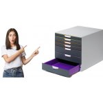 Durable Varicolor box 7 zásuvek – Zboží Mobilmania