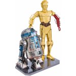 Metal Earth 3D puzzle Star Wars: R2D2 a C-3PO (deluxe set) 83 ks – Zboží Dáma