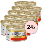 Gourmet Gold s hovězím masem 24 x 85 g – Zboží Mobilmania