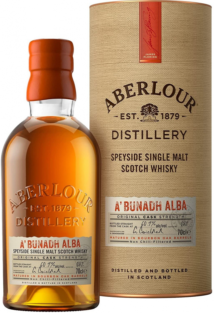 Aberlour A`Bunadh Alba 58,9% 0,7 l (tuba)