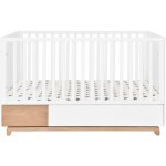 Bellamy postýlka s šuplíkem Nomi – Sleviste.cz