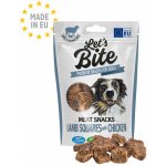 Brit Let's Bite Meat Snacks Lamb Squares with Chicken 80 g – Sleviste.cz