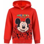 Dětská mikina MICKEY MOUSE červená – Zboží Mobilmania