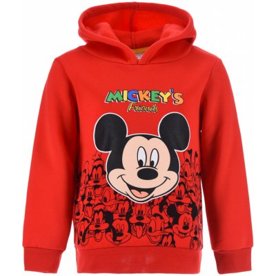 Dětská mikina MICKEY MOUSE červená – Zboží Mobilmania