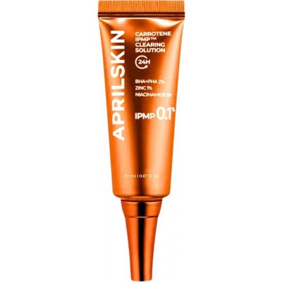 Aprilskin Carrotene IPMP Clearing Solution Produkt na lokální nedokonalosti 20 ml – Sleviste.cz