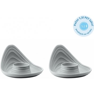 Guzzini stojánky na vajíčka kávové 2 ks – Hledejceny.cz