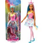 Barbie Kouzelná víla Jednorožec růžové vlasy – Sleviste.cz