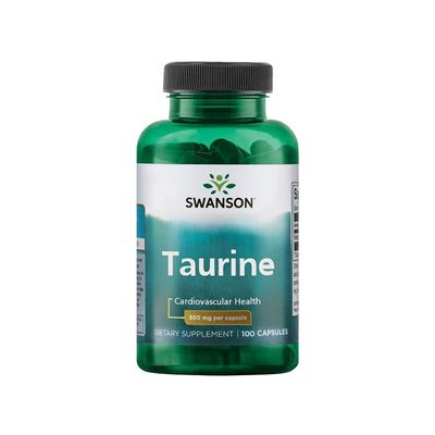 Swanson Taurine 500 mg 100 kapsle – Zbozi.Blesk.cz