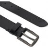 Pásek Calvin Klein pánský pásek Classic Flat R Lthr Belt K50K511421 Černá