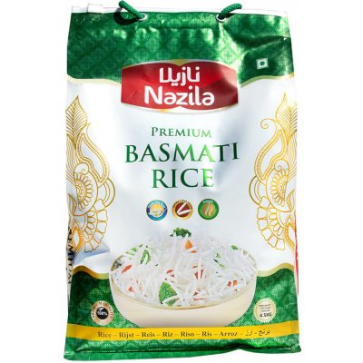 Nazila Premium 1121 Basmati Sella rýže 4,5 kg – Sleviste.cz