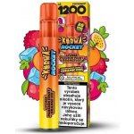 Kurwa Rocket Lychee Passion Fruit Orange Ice 20 mg 1 200 potahů – Zboží Dáma