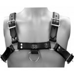 Mister B Chest Harness Saddle Leather kožený harness – Zboží Dáma
